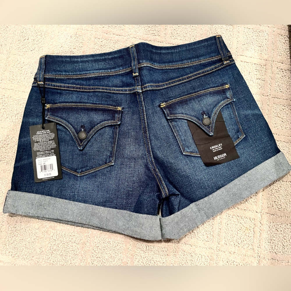 HUDSON Jeans Croxley Mid Thigh Shorts
